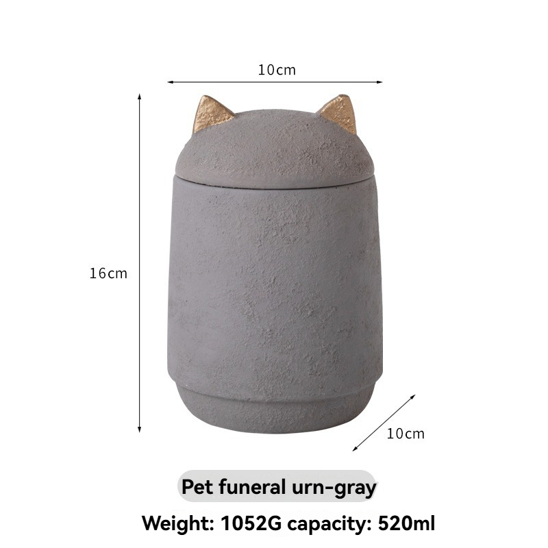 Pet funeral storage box / Environmentally friendly cremated ashes container
