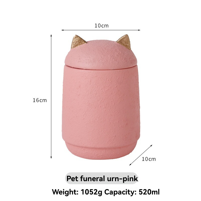 Pet funeral storage box / Environmentally friendly cremated ashes container