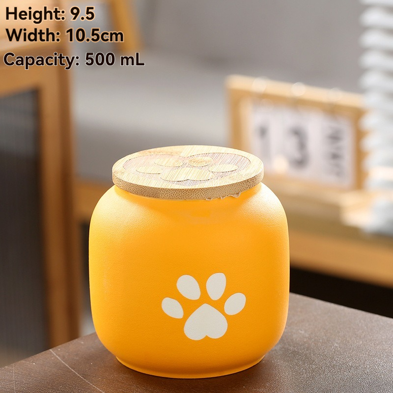 Ceramic pet cremation urn - Sealed storage box