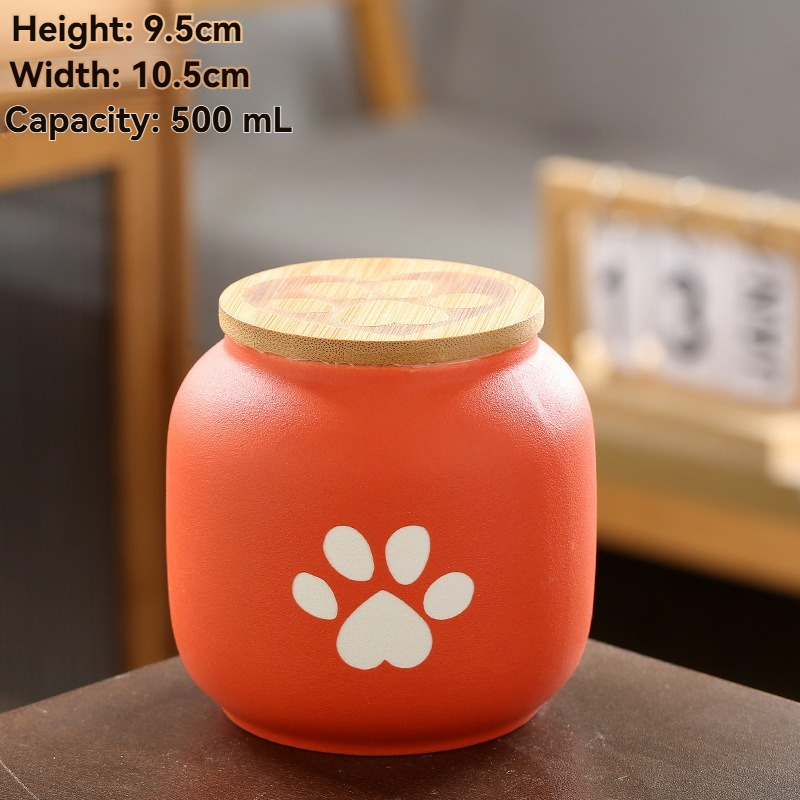 Ceramic pet cremation urn - Sealed storage box