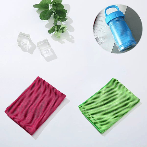 🎉LETZTER TAG – 1 KAUFEN, 1 GRATIS🌞Kühlhandtuch, das Sie überall und jederzeit verwenden können! Wiederverwendbar, weich, saugfähig, kühlend, tragbar