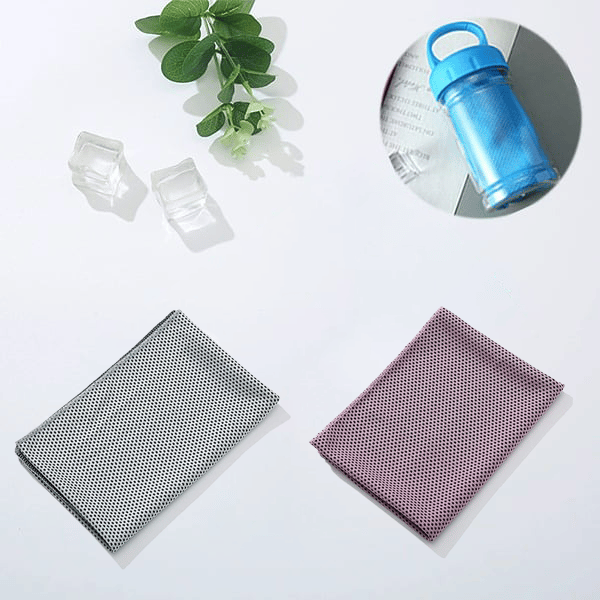 🎉LETZTER TAG – 1 KAUFEN, 1 GRATIS🌞Kühlhandtuch, das Sie überall und jederzeit verwenden können! Wiederverwendbar, weich, saugfähig, kühlend, tragbar