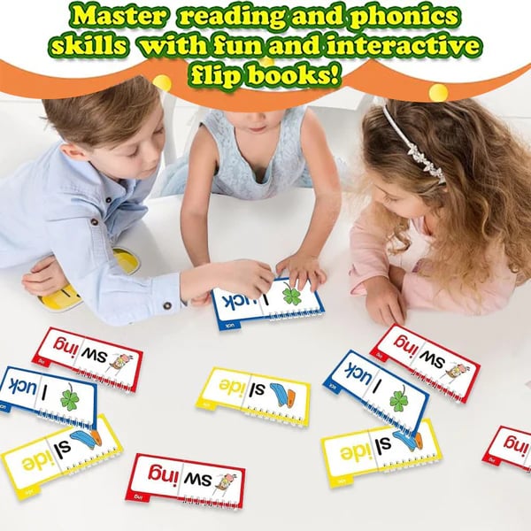 📚✨ Limited Time 50% OFF – 30 Read & Rhyme Flip Books | Make Learning Fun, Creative & Interactive! 🎶🌈