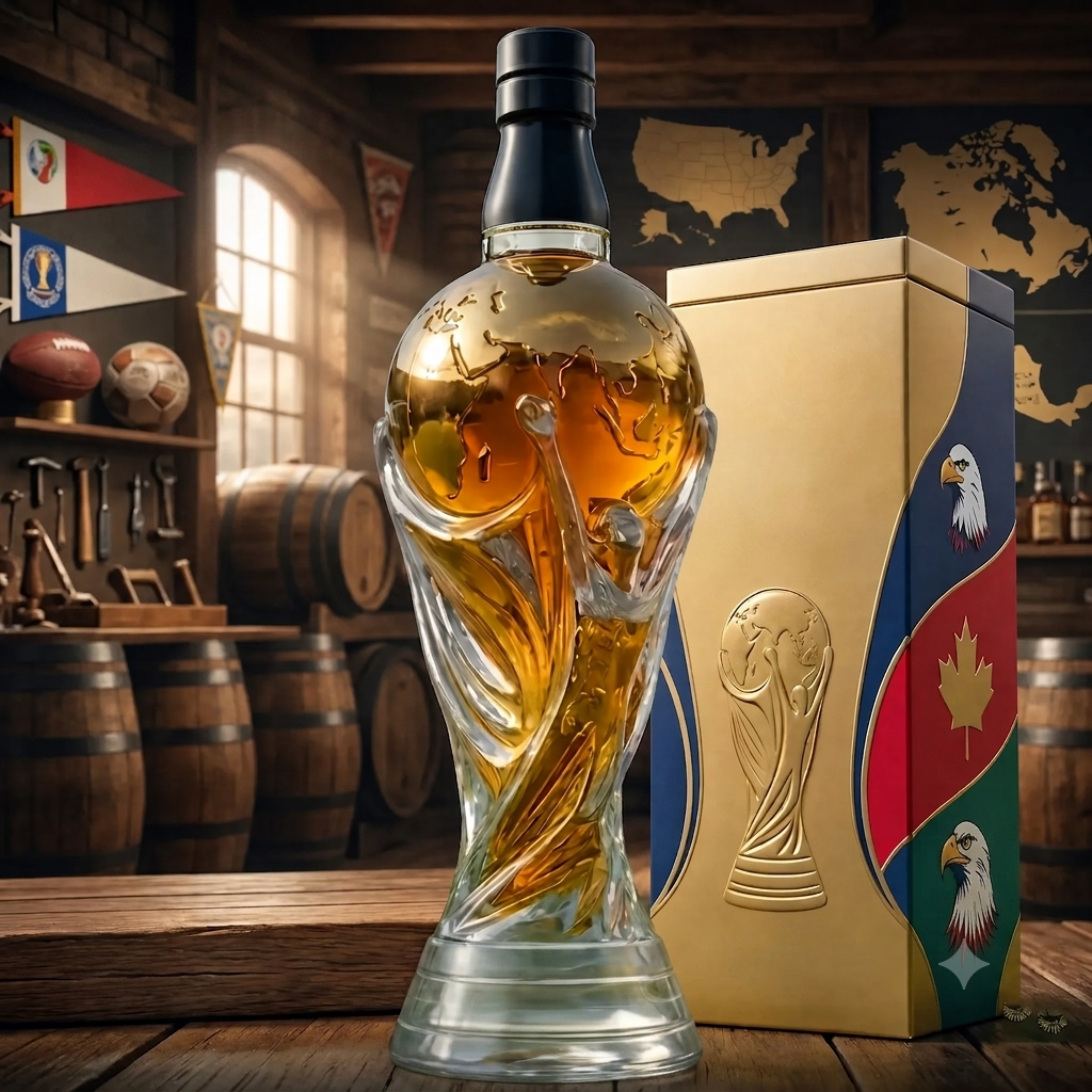 🔥¡OFERTA ESPECIAL: 49 % DE DESCUENTO!📢⚽Botella de whisky en edición especial para el Mundial de la FIFA 2026⚽