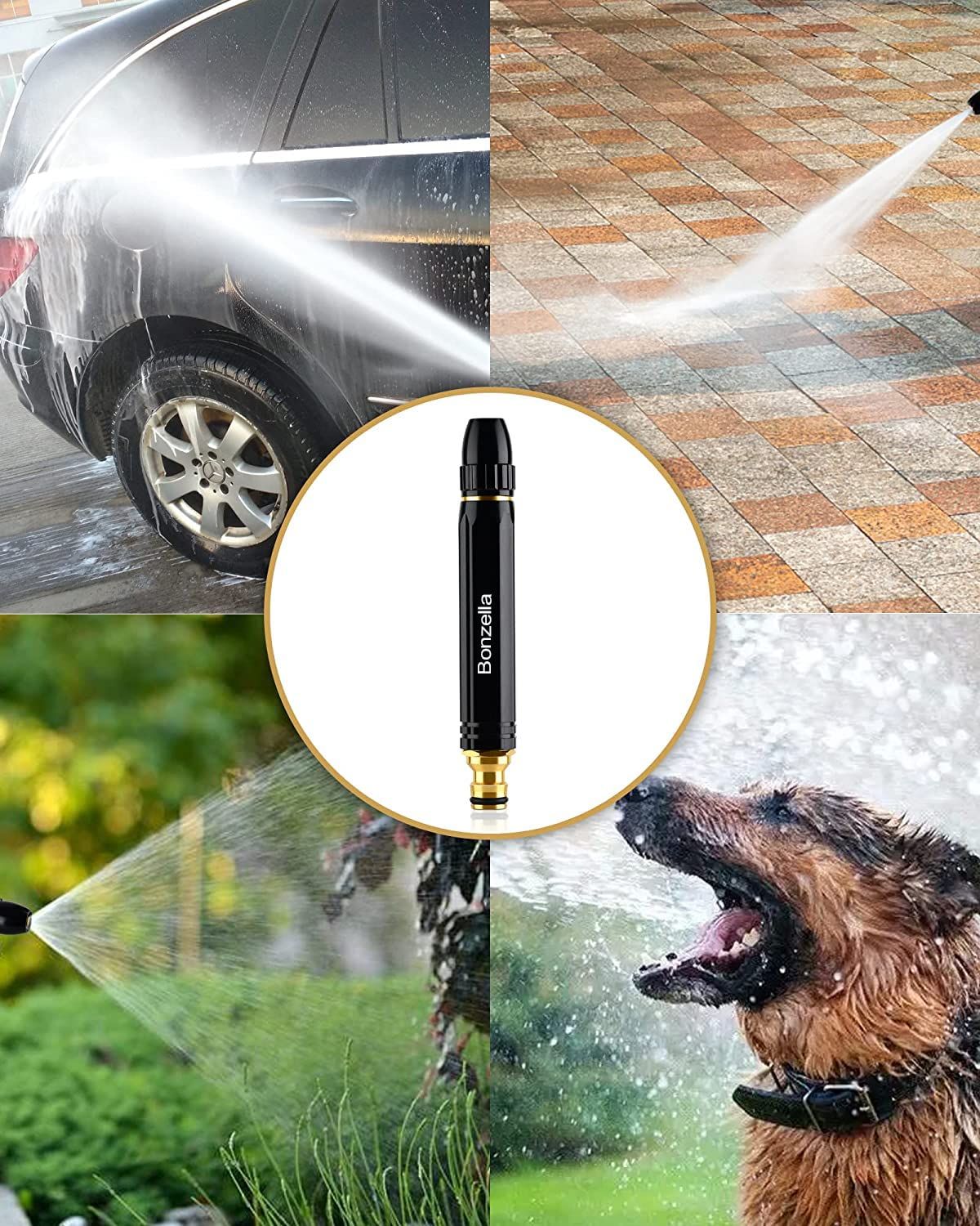 Black Diamond Car Wash Water Gun, Household Cleaning Tools, Garden Water Gun, Car Wash Kit