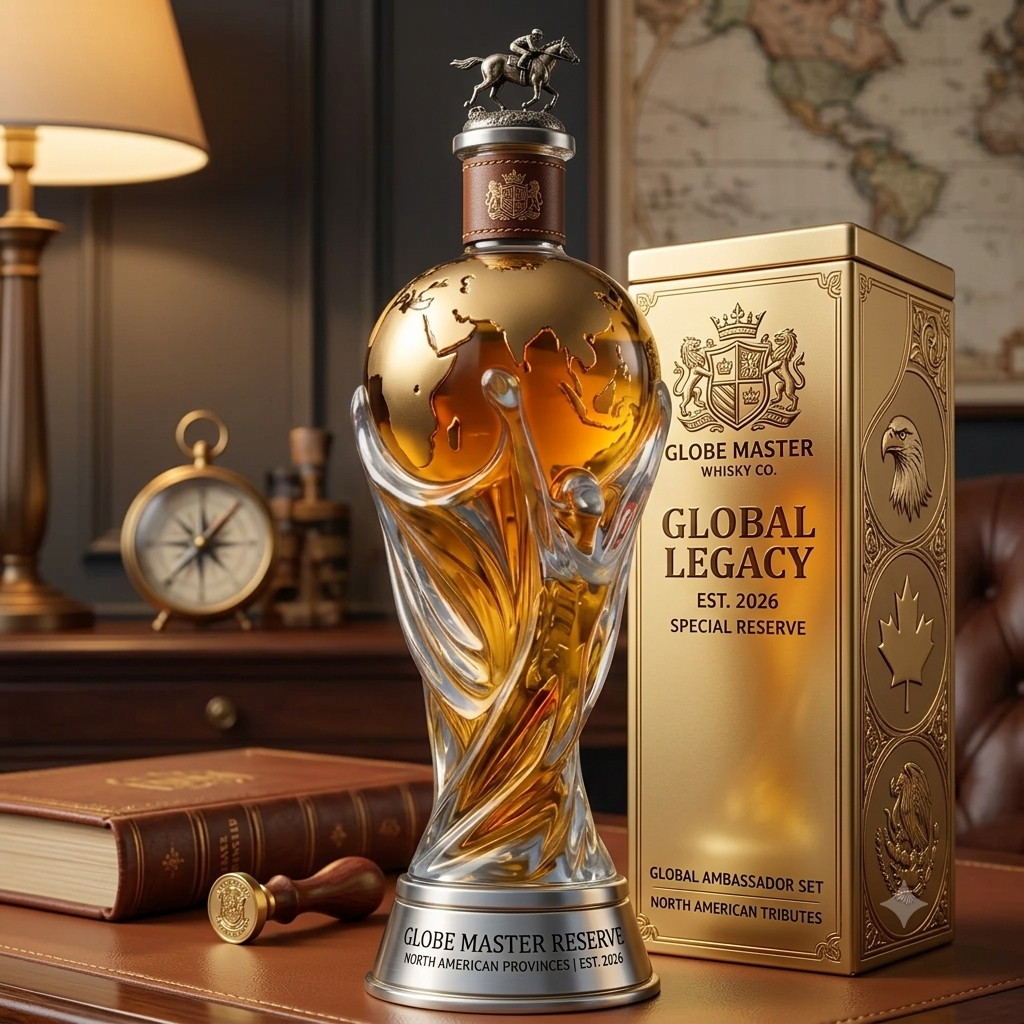 🔥¡OFERTA ESPECIAL: 49 % DE DESCUENTO!📢⚽Botella de whisky en edición especial para el Mundial de la FIFA 2026⚽