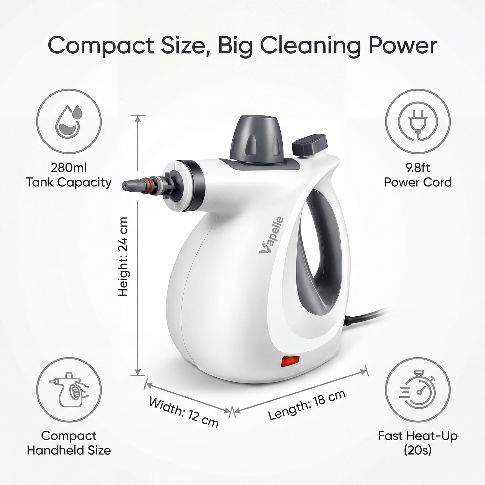 Vapelle PureSteam Pro