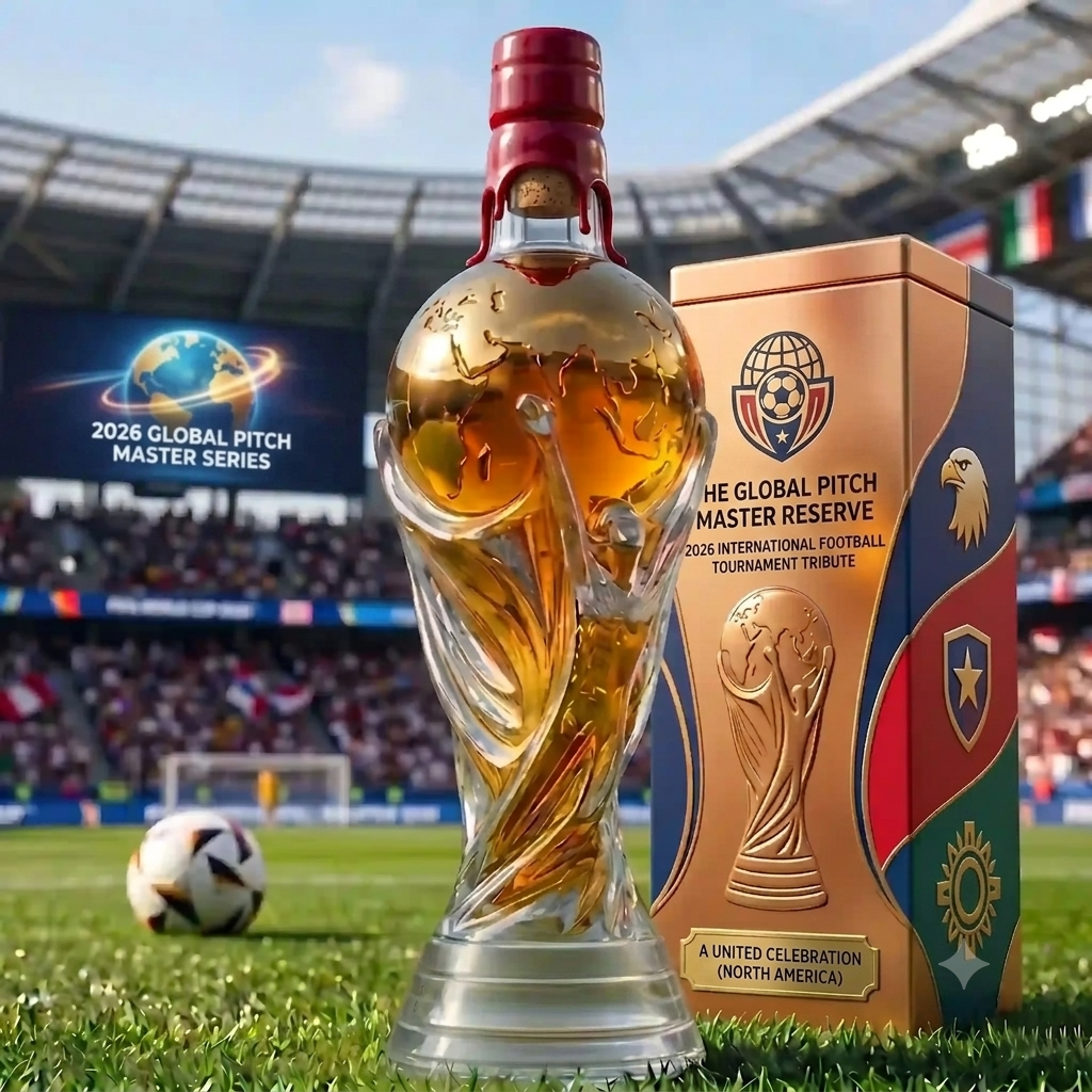🔥¡OFERTA ESPECIAL: 49 % DE DESCUENTO!📢⚽Botella de whisky en edición especial para el Mundial de la FIFA 2026⚽