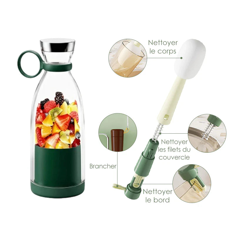Portabler Entsafter Bestseller | 🌟 Frischer Saft, jederzeit und überall!
