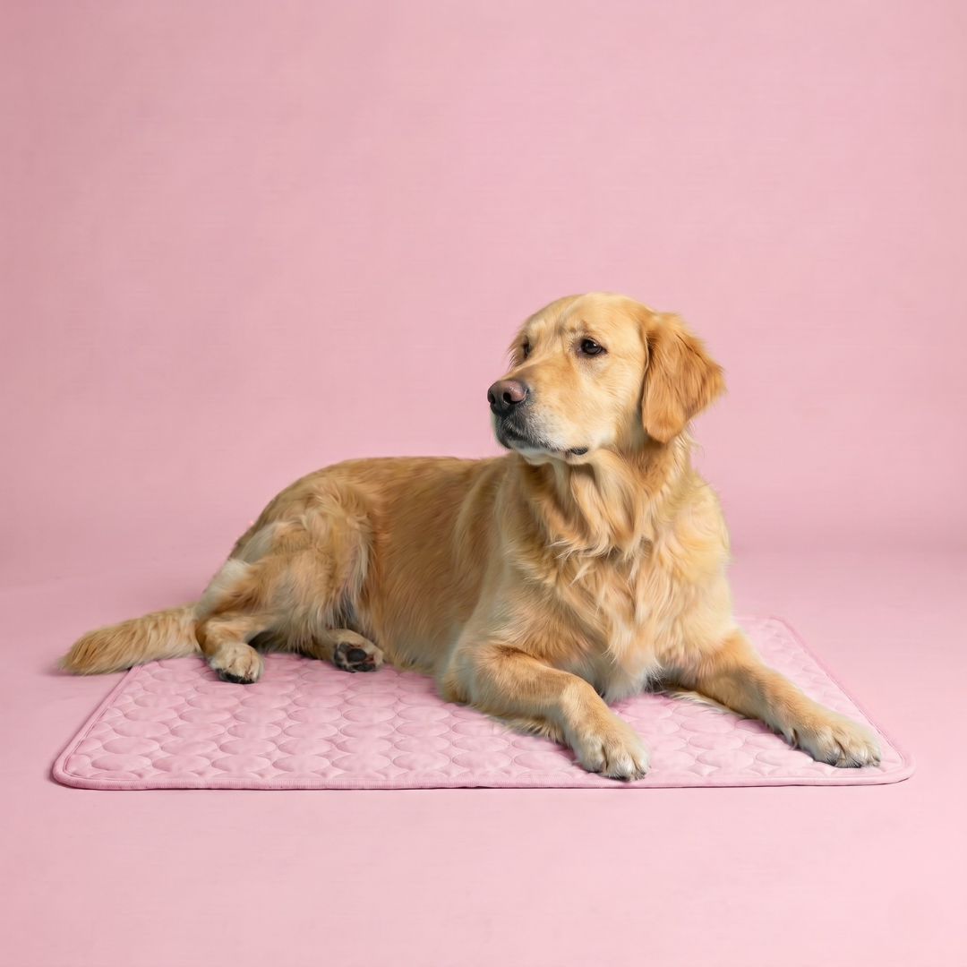 ❄️🐶 So bleibt Ihr Hund den ganzen Sommer über schön kühl – die „Instant Ice-Silk“-Kühlmatte für sofortigen Komfort! 🐾🔥