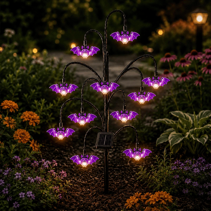 🔥 Limited Time 50% OFF 🎃✨ Halloween Solar Tree Stump Light – Add Spooky Magic to Your Garden Night! 👻🌙