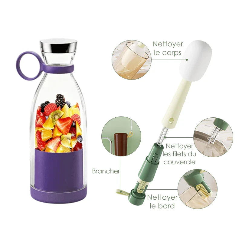 Portabler Entsafter Bestseller | 🌟 Frischer Saft, jederzeit und überall!