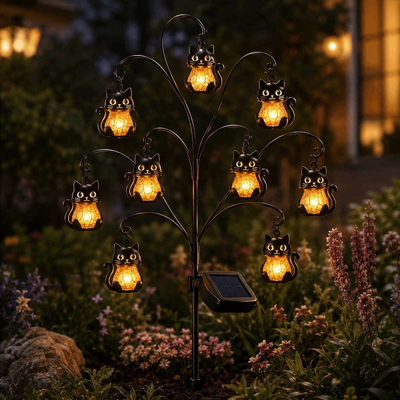 🔥 Limited Time 50% OFF 🎃✨ Halloween Solar Tree Stump Light – Add Spooky Magic to Your Garden Night! 👻🌙