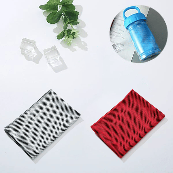 🎉LETZTER TAG – 1 KAUFEN, 1 GRATIS🌞Kühlhandtuch, das Sie überall und jederzeit verwenden können! Wiederverwendbar, weich, saugfähig, kühlend, tragbar