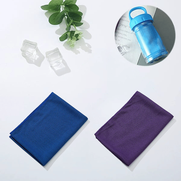 🎉LETZTER TAG – 1 KAUFEN, 1 GRATIS🌞Kühlhandtuch, das Sie überall und jederzeit verwenden können! Wiederverwendbar, weich, saugfähig, kühlend, tragbar