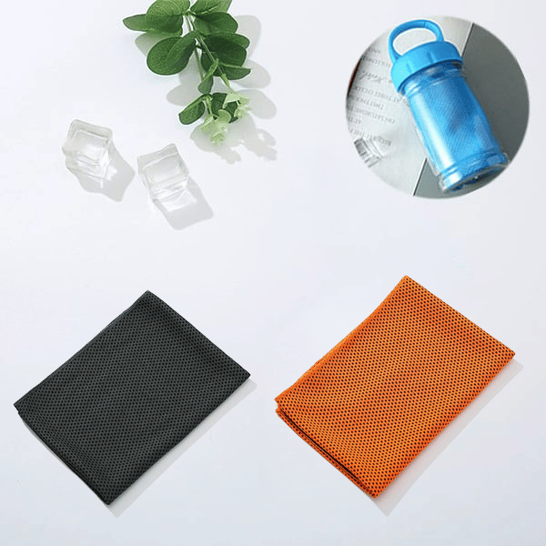 🎉LETZTER TAG – 1 KAUFEN, 1 GRATIS🌞Kühlhandtuch, das Sie überall und jederzeit verwenden können! Wiederverwendbar, weich, saugfähig, kühlend, tragbar