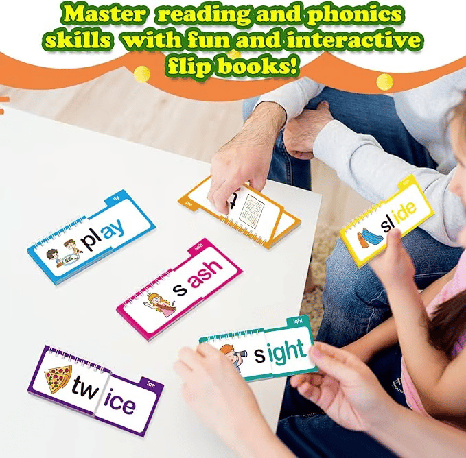 📚✨ Limited Time 50% OFF – 30 Read & Rhyme Flip Books | Make Learning Fun, Creative & Interactive! 🎶🌈