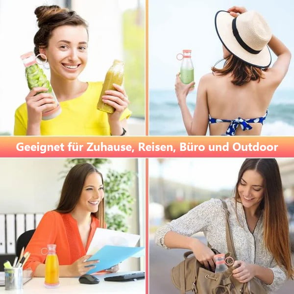 Portabler Entsafter Bestseller | 🌟 Frischer Saft, jederzeit und überall!