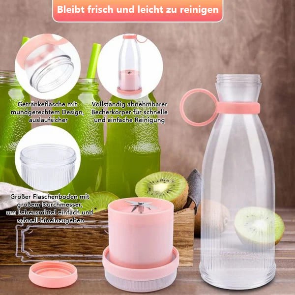Portabler Entsafter Bestseller | 🌟 Frischer Saft, jederzeit und überall!