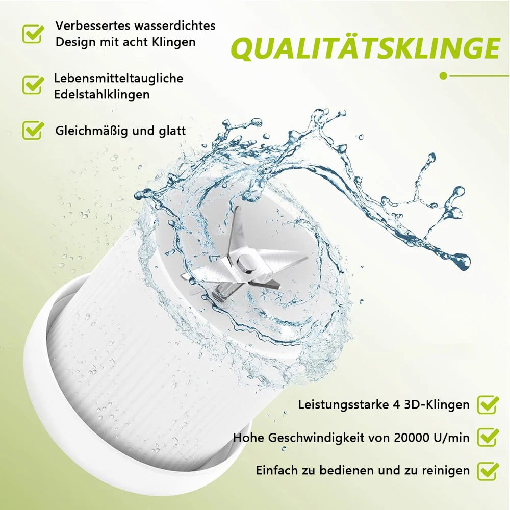Portabler Entsafter Bestseller | 🌟 Frischer Saft, jederzeit und überall!