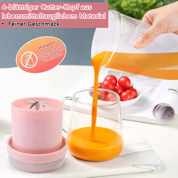 Portabler Entsafter Bestseller | 🌟 Frischer Saft, jederzeit und überall!