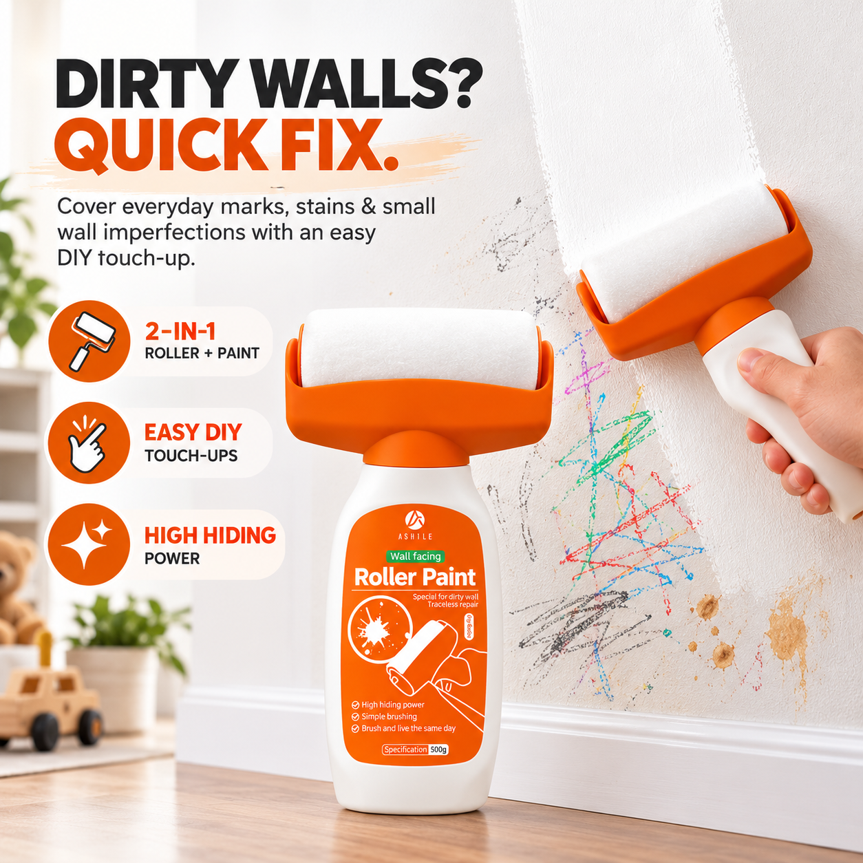 🎨 Wallora Wall Paint – Beautiful Colors for a Fresh & Stylish Home