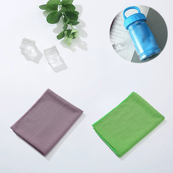 🎉LETZTER TAG – 1 KAUFEN, 1 GRATIS🌞Kühlhandtuch, das Sie überall und jederzeit verwenden können! Wiederverwendbar, weich, saugfähig, kühlend, tragbar