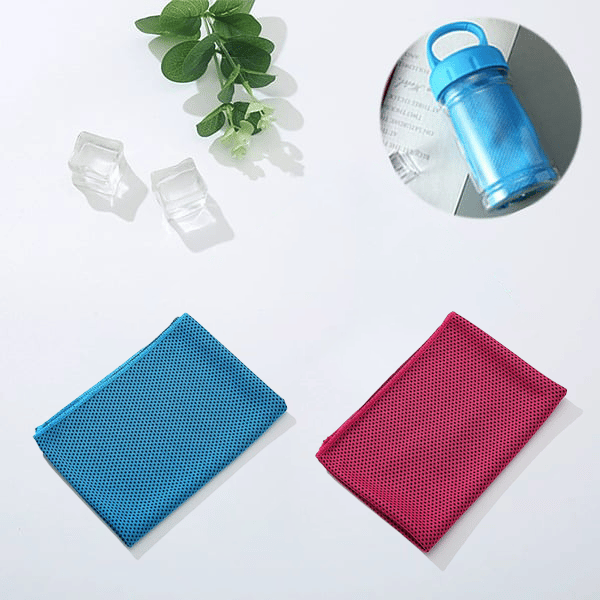 🎉LETZTER TAG – 1 KAUFEN, 1 GRATIS🌞Kühlhandtuch, das Sie überall und jederzeit verwenden können! Wiederverwendbar, weich, saugfähig, kühlend, tragbar