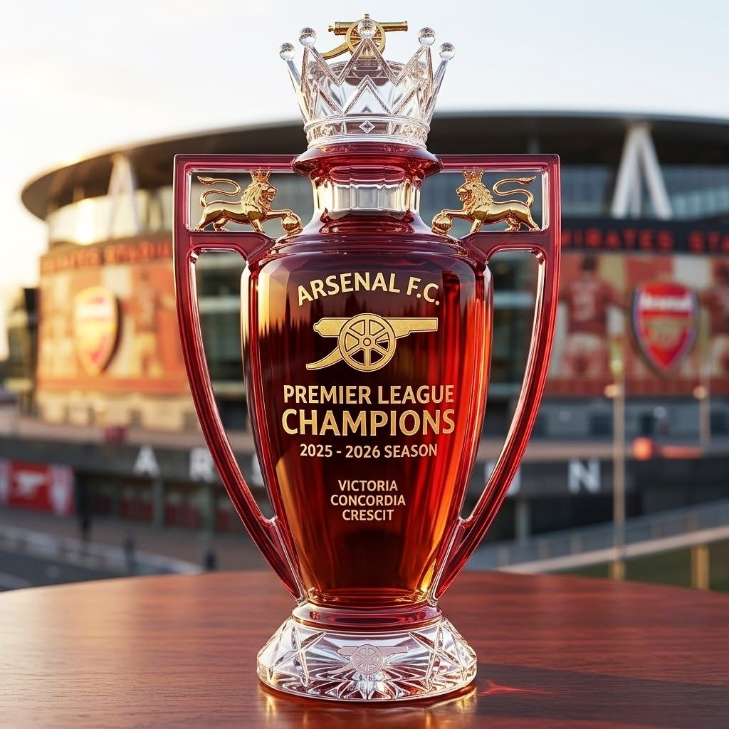 ⚽Die „Gunners 2026 EPL Champions“-Gedenkflasche⚽