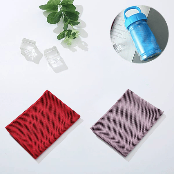 🎉LETZTER TAG – 1 KAUFEN, 1 GRATIS🌞Kühlhandtuch, das Sie überall und jederzeit verwenden können! Wiederverwendbar, weich, saugfähig, kühlend, tragbar