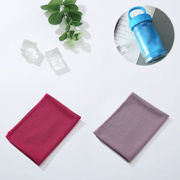 🎉LETZTER TAG – 1 KAUFEN, 1 GRATIS🌞Kühlhandtuch, das Sie überall und jederzeit verwenden können! Wiederverwendbar, weich, saugfähig, kühlend, tragbar