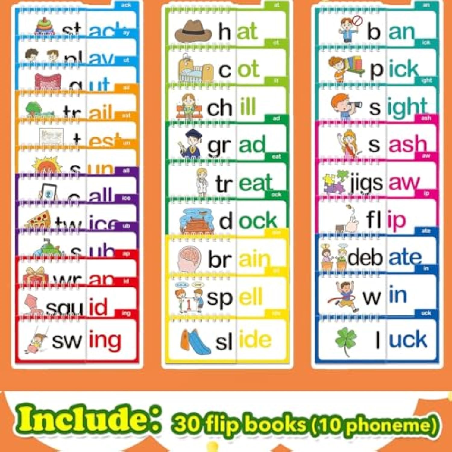 📚✨ Limited Time 50% OFF – 30 Read & Rhyme Flip Books | Make Learning Fun, Creative & Interactive! 🎶🌈