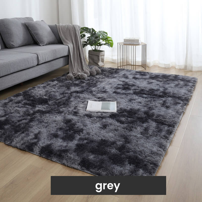 🔥✨ Limited Time 50% OFF – Gradient Color Plush Floor Mat | Add Cozy Luxury & Style to Any Room! 🏡💖