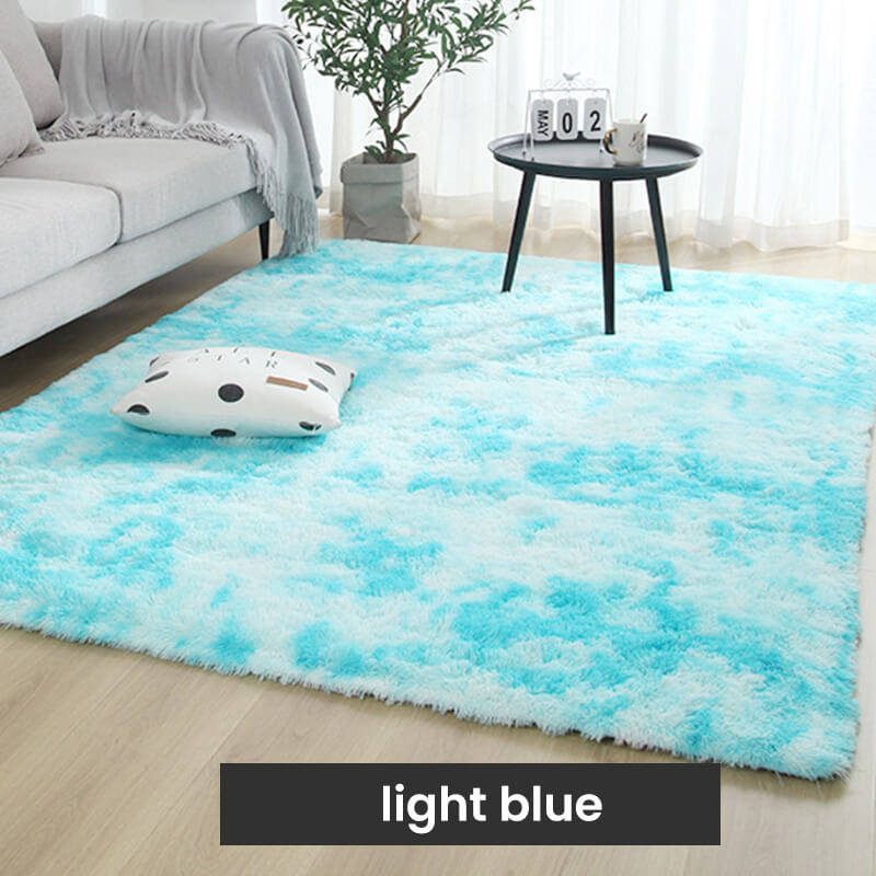 🔥✨ Limited Time 50% OFF – Gradient Color Plush Floor Mat | Add Cozy Luxury & Style to Any Room! 🏡💖