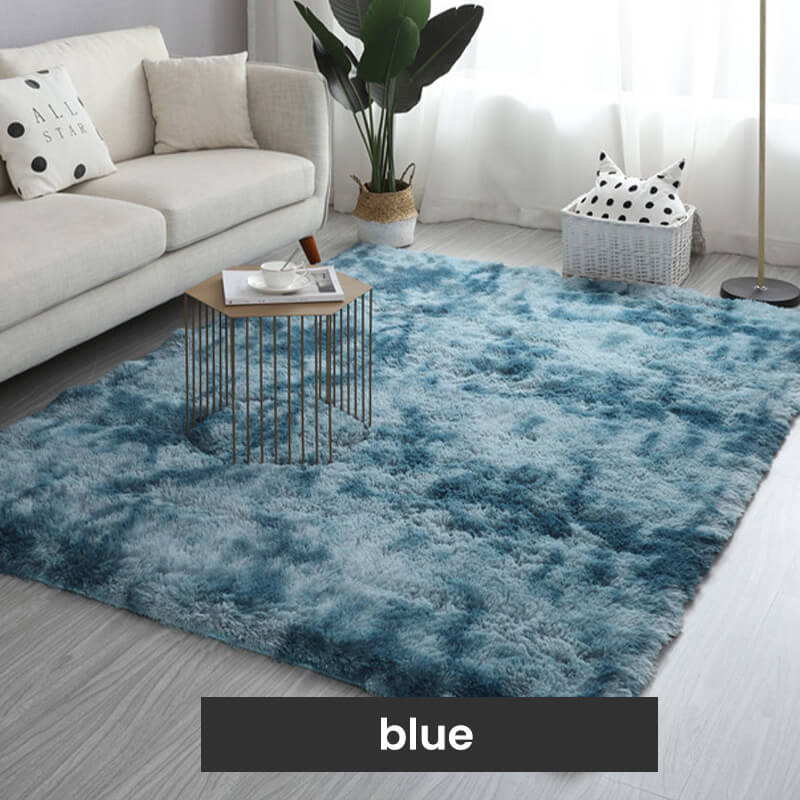 🔥✨ Limited Time 50% OFF – Gradient Color Plush Floor Mat | Add Cozy Luxury & Style to Any Room! 🏡💖