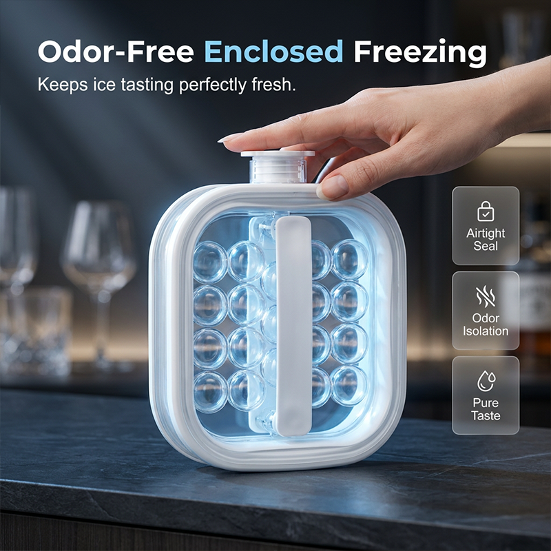 ❄️🧊 Limited Time 50% OFF – Portable Silicone Ice Ball Maker Kettle | Create Perfect Ice Balls Anytime, Anywhere! 🍹✨