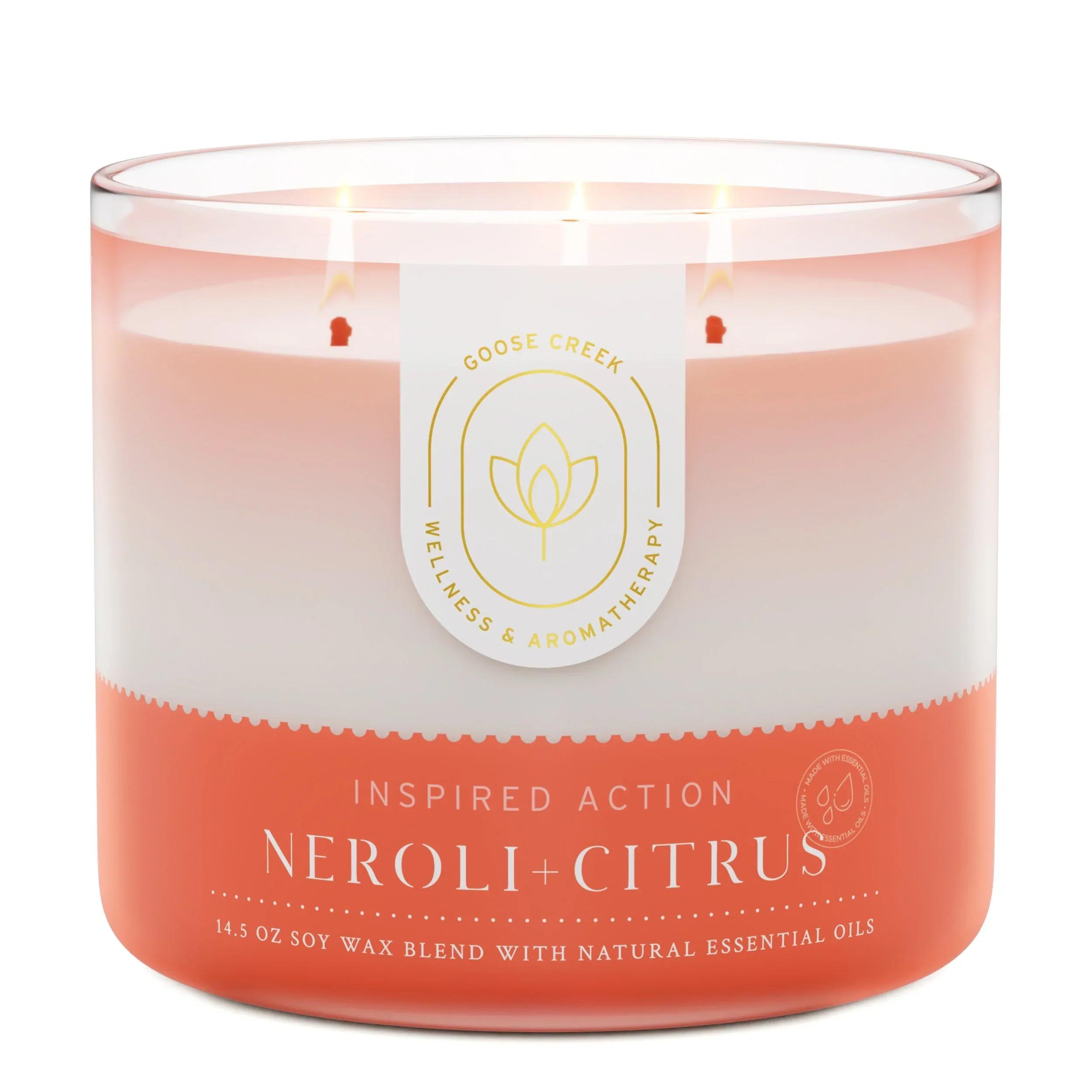 Neroli & Citrus Aromatherapy 3-Wick Candle