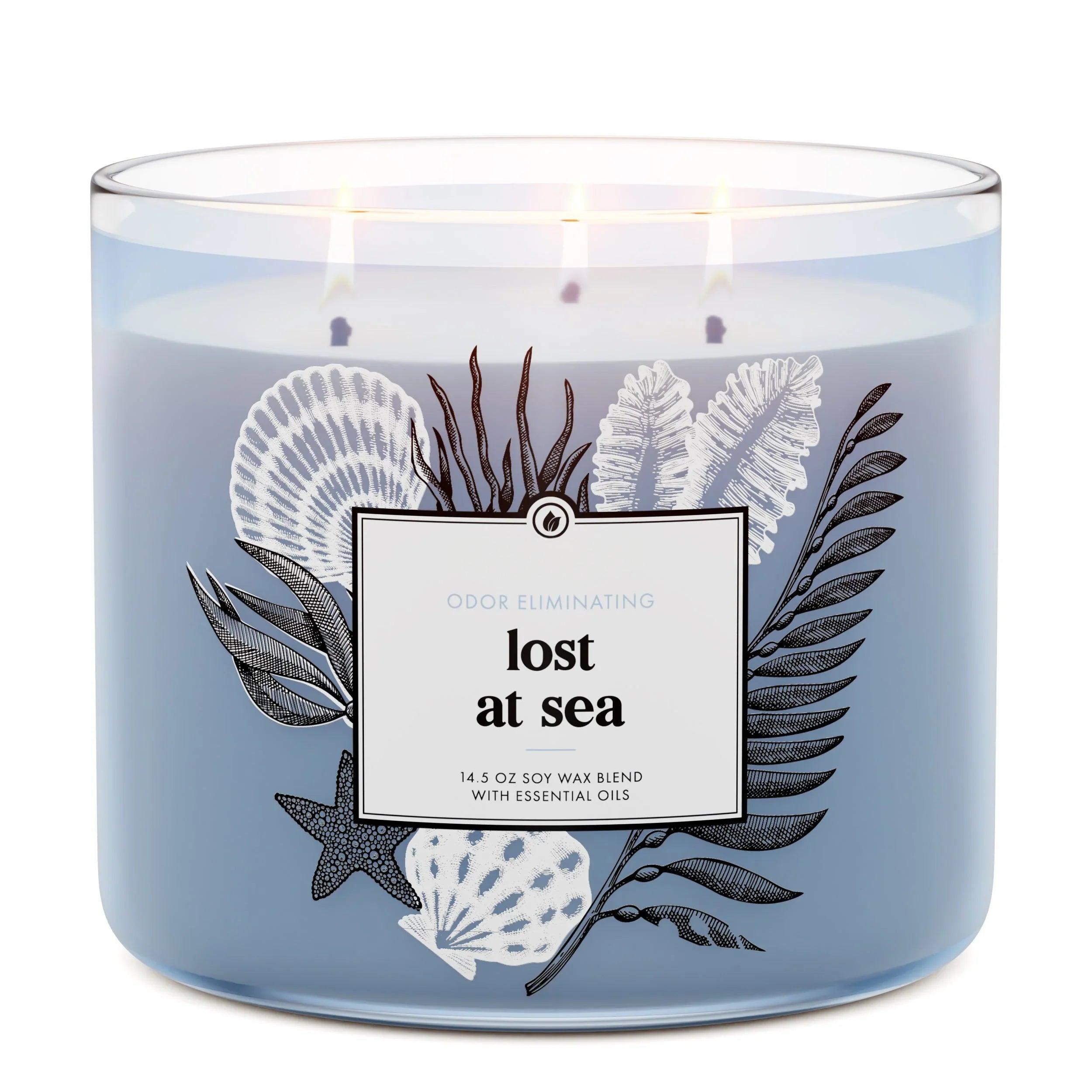 Odor Eliminating Lost at Sea 3-Wick Candle