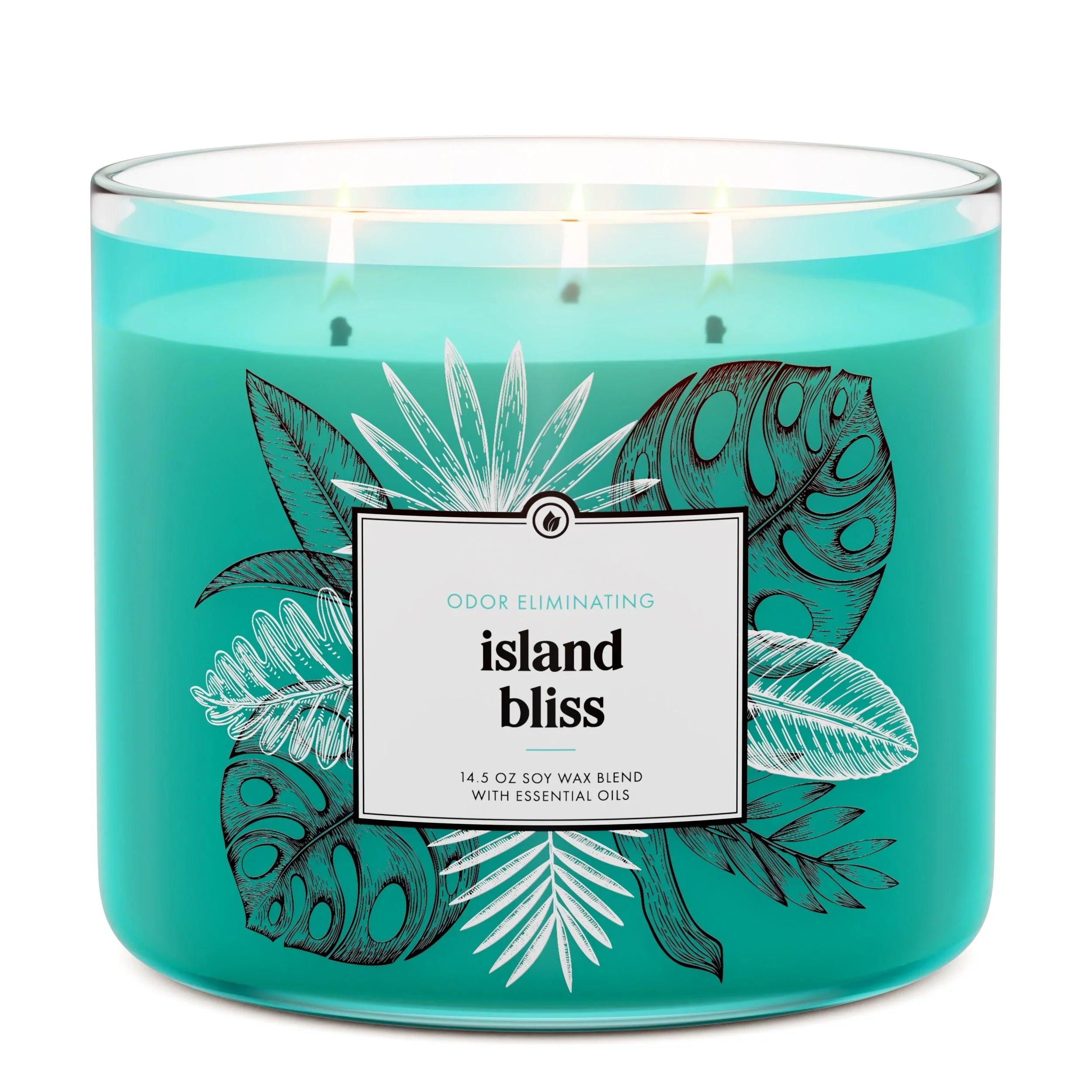 Odor Eliminating Island Bliss 3-Wick Candle