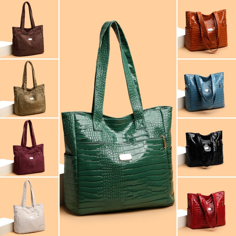 🏆Exclusive discounts for the Queen 49% OFF🔥Elegant Snakeskin PU Leather Tote Bag