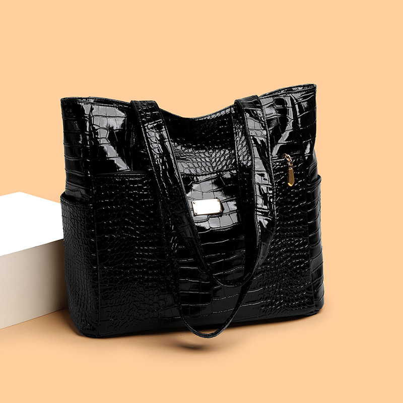 🏆Exclusive discounts for the Queen 49% OFF🔥Elegant Snakeskin PU Leather Tote Bag