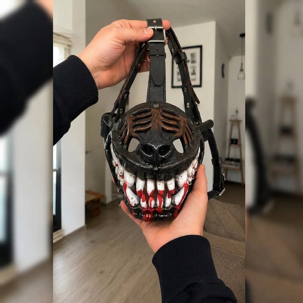 🐺 Halloween Monster Dog Costume Muzzle – Scary Latex Pet Party Accessory(📦Buy 2 Free Shipping)