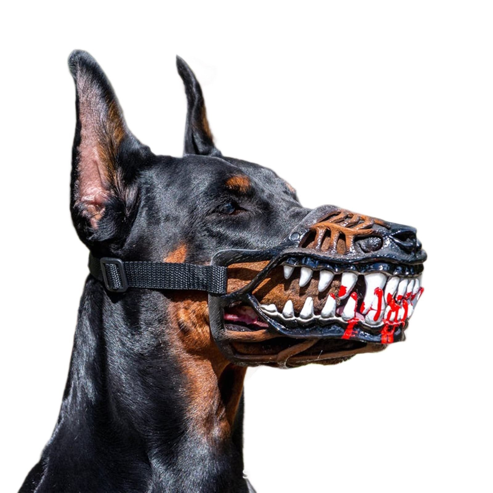 🐺 Halloween Monster Dog Costume Muzzle – Scary Latex Pet Party Accessory(📦Buy 2 Free Shipping)