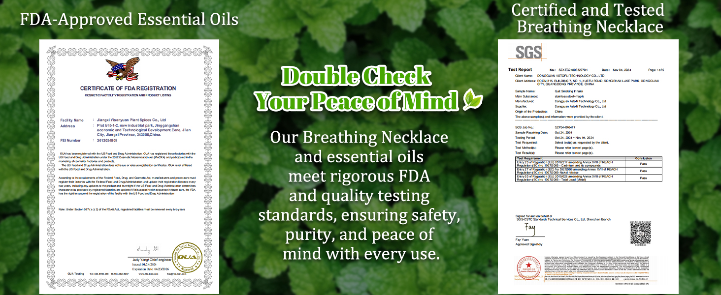 breathing necklace