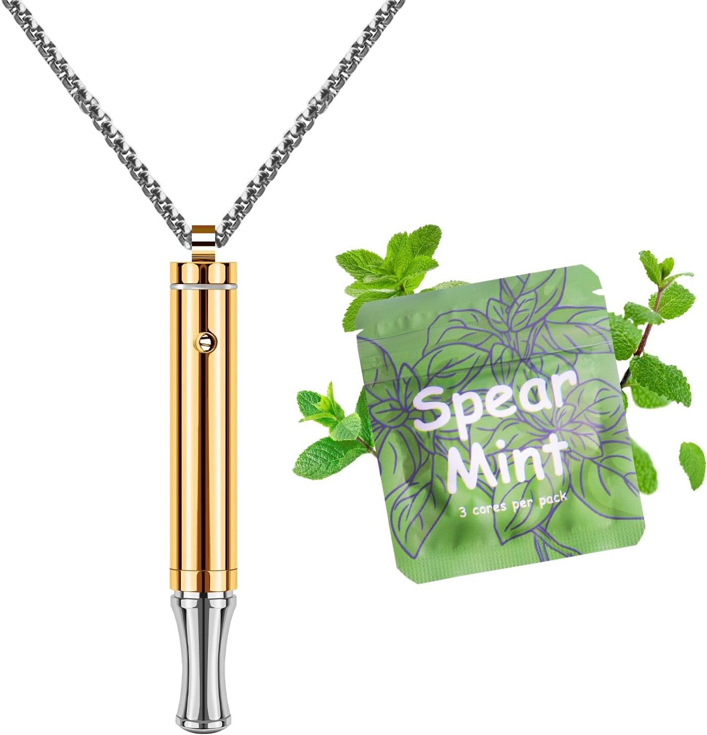 🍃BreathLink Anxiety Relief & Quit Smoking Necklace
