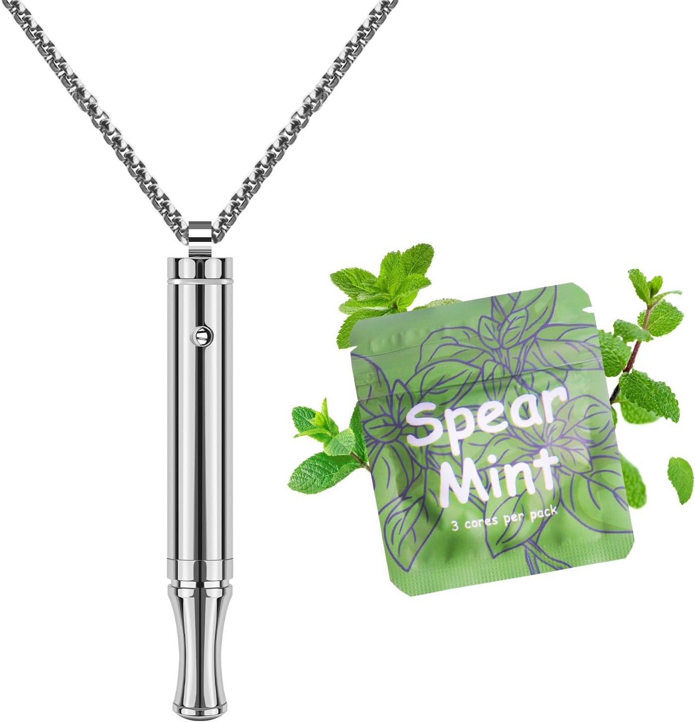🍃BreathLink Anxiety Relief & Quit Smoking Necklace