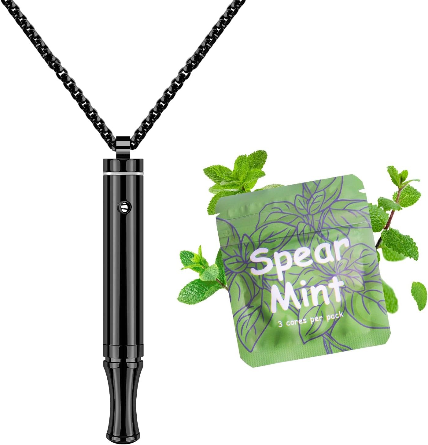 🍃BreathLink Anxiety Relief & Quit Smoking Necklace