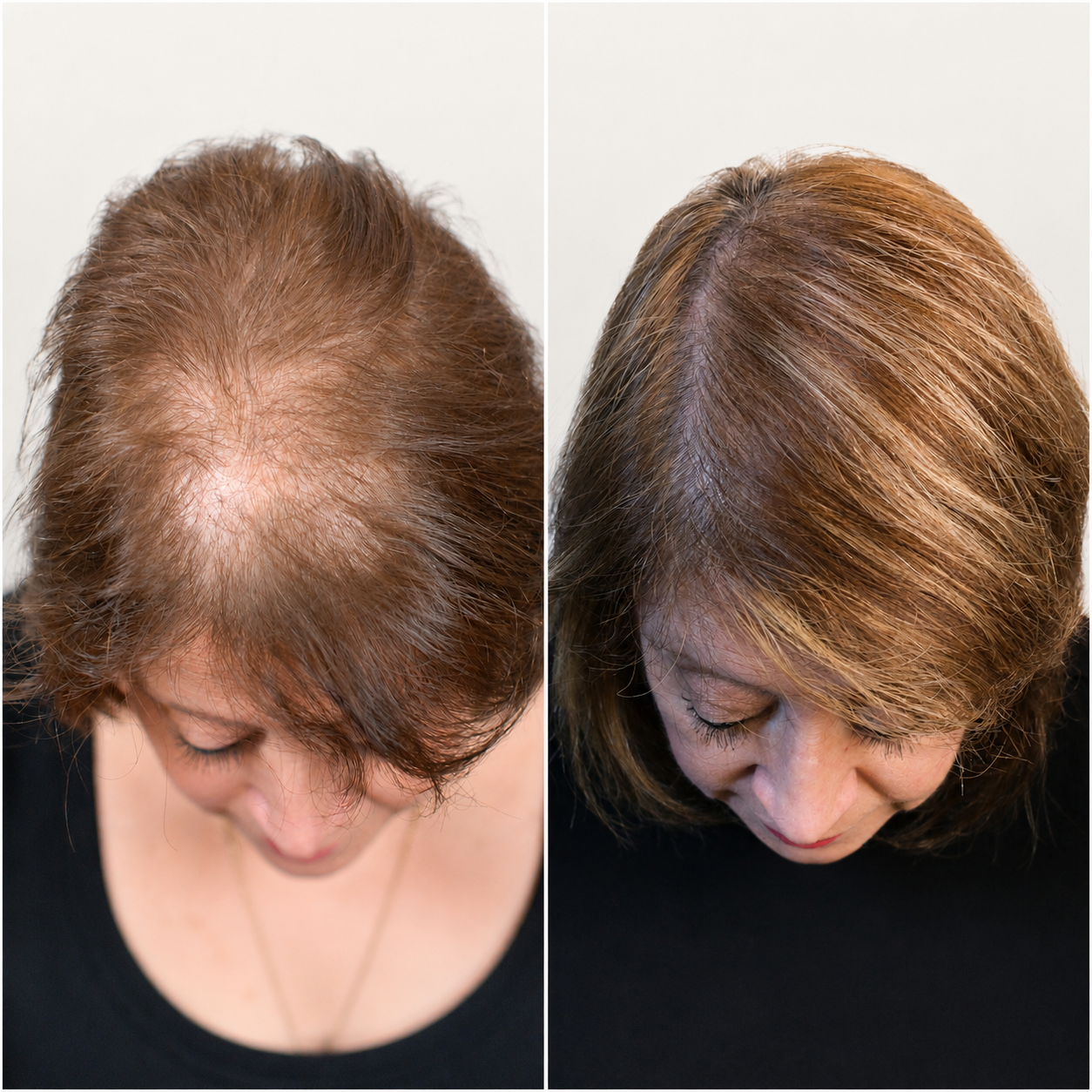 Andrea's Hair Growth Progress