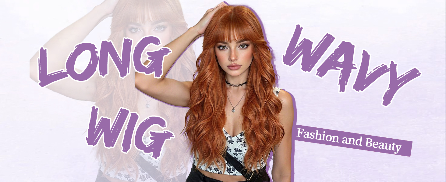 wig with bangs