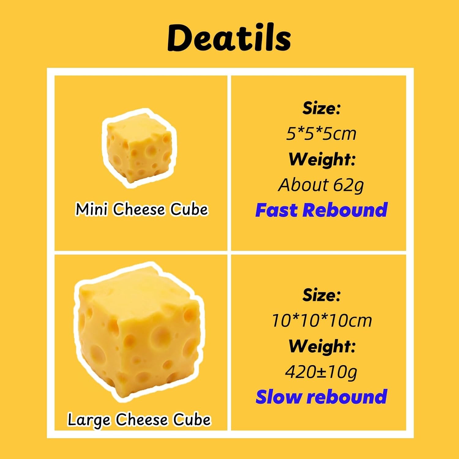 Butter-Soft Cheese Squishy